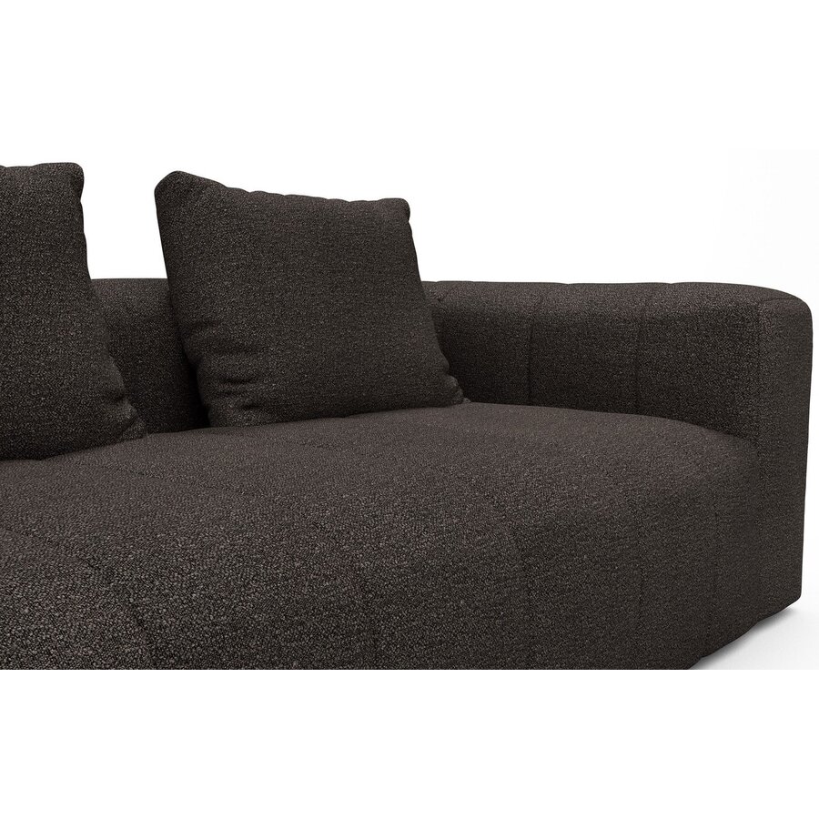 Kornum Chaise Lounge + 2,5-Zits Taupe Bouclé Kornum Chaise Lounge + 2,5-Zits Taupe Bouclé