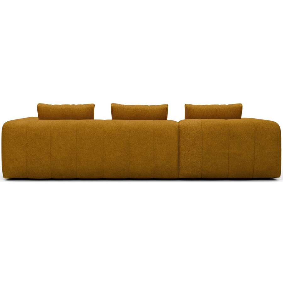 Kornum Chaise Lounge + 2,5-Zits Oker Bouclé Kornum Chaise Lounge + 2,5-Zits Oker Bouclé