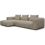 Kragelund Kornum Chaise Lounge + 2,5-Zits Beige Bouclé Kragelund Kornum Chaise Lounge + 2,5-Zits Beige Bouclé