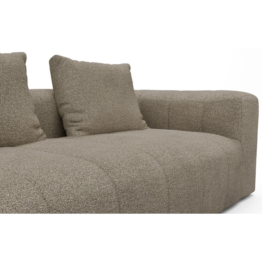Kornum Chaise Lounge + 2,5-Zits Beige Bouclé Kornum Chaise Lounge + 2,5-Zits Beige Bouclé