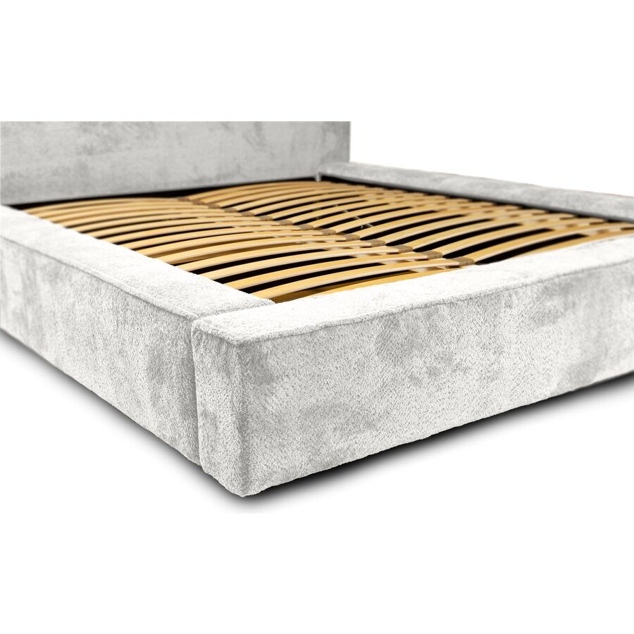 Fatima 160 x 200 cm Gestoffeerd Bed Ivory Fatima 160 x 200 cm Gestoffeerd Bed Ivory