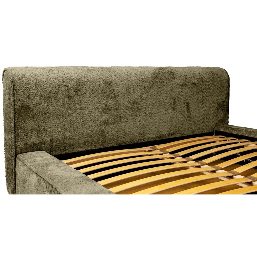 Fatima 160 x 200 cm Gestoffeerd Bed Olijfgroen Fatima 160 x 200 cm Gestoffeerd Bed Olijfgroen