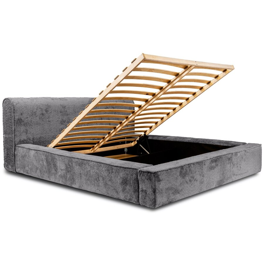 Fatima 180 x 200 cm Gestoffeerd Bed Tingrijs Fatima 180 x 200 cm Gestoffeerd Bed Tingrijs