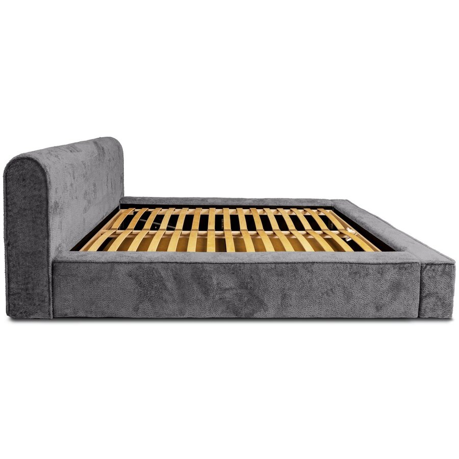 Fatima 180 x 200 cm Gestoffeerd Bed Tingrijs Fatima 180 x 200 cm Gestoffeerd Bed Tingrijs