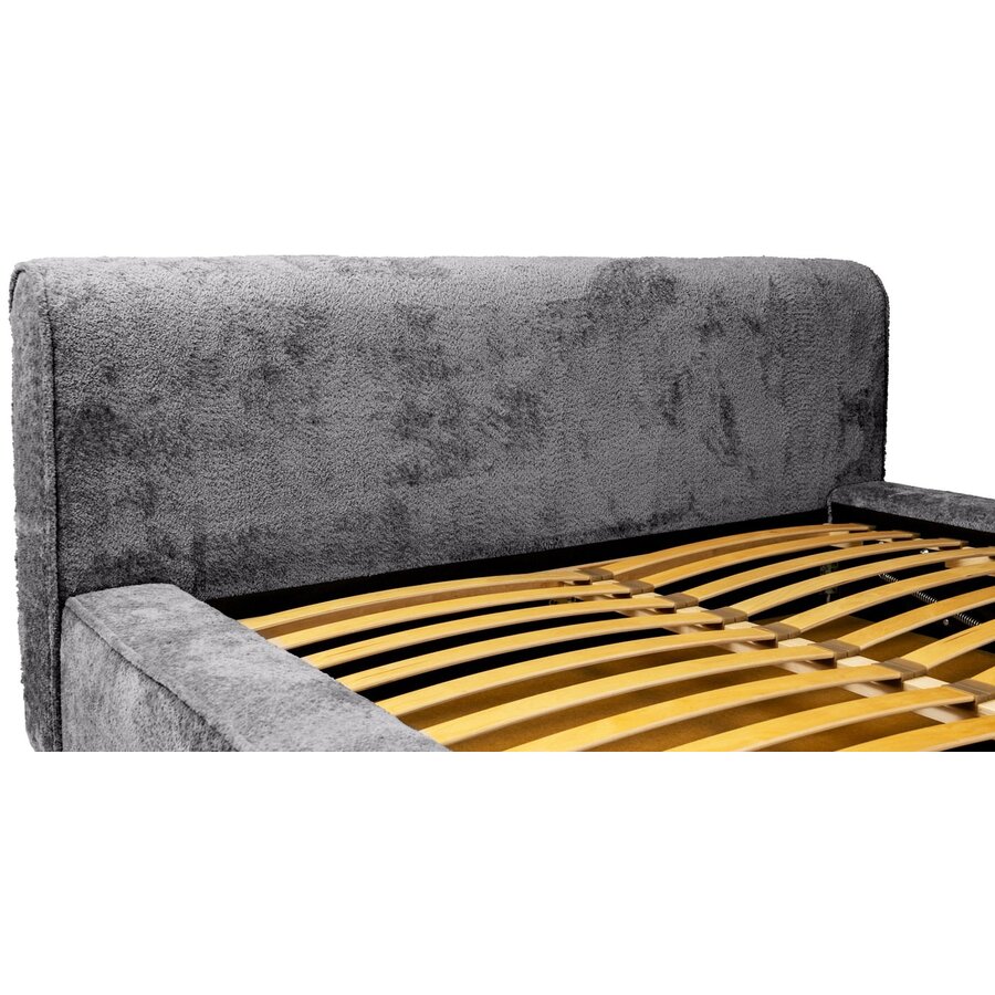 Fatima 140 x 200 cm Gestoffeerd Bed Tingrijs Fatima 140 x 200 cm Gestoffeerd Bed Tingrijs