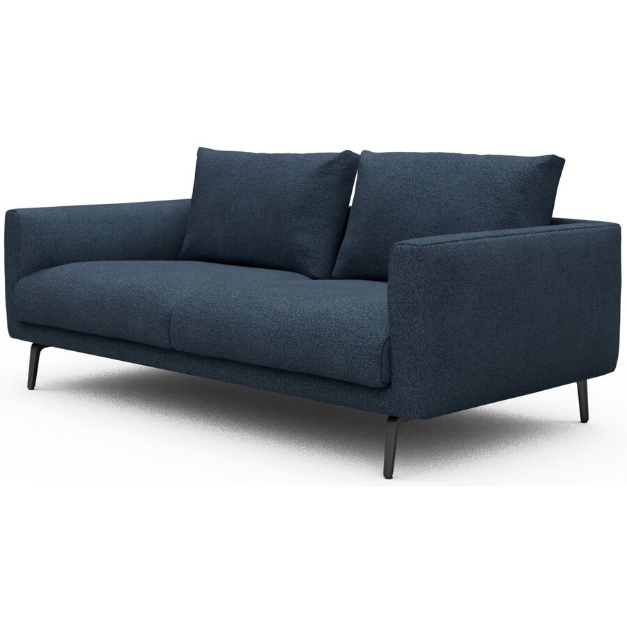 Dalsen 2,5-zits Bank Blauw Bouclé Dalsen 2,5-zits Bank Blauw Bouclé