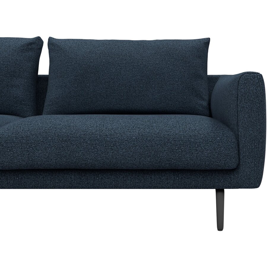 Dalsen 2,5-zits Bank Blauw Bouclé Dalsen 2,5-zits Bank Blauw Bouclé