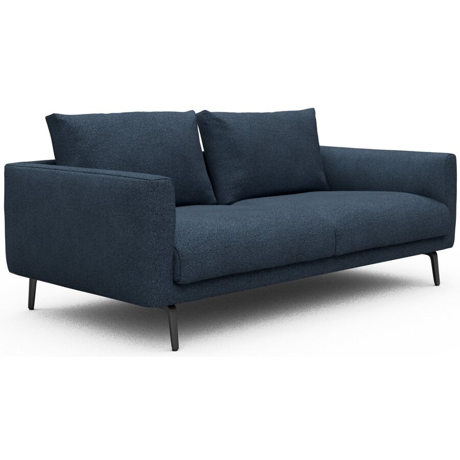 Dalsen 2,5-zits Bank Blauw Bouclé Dalsen 2,5-zits Bank Blauw Bouclé