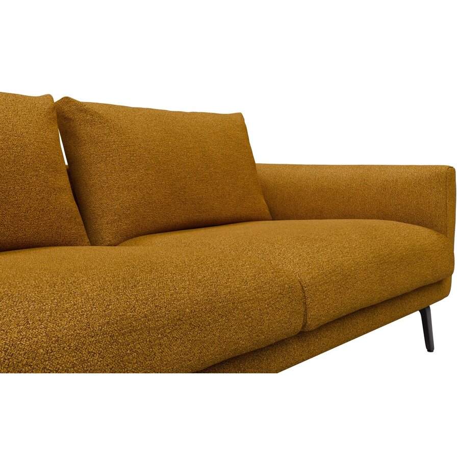 Dalsen 2,5-zits Bank Oker Bouclé Dalsen 2,5-zits Bank Oker Bouclé