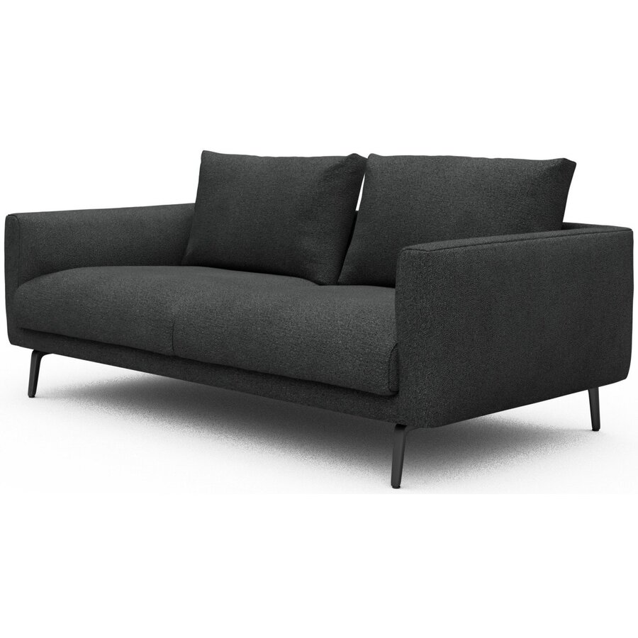 Dalsen 2,5-zits Bank Houtskool Zwart Bouclé Dalsen 2,5-zits Bank Houtskool Zwart Bouclé