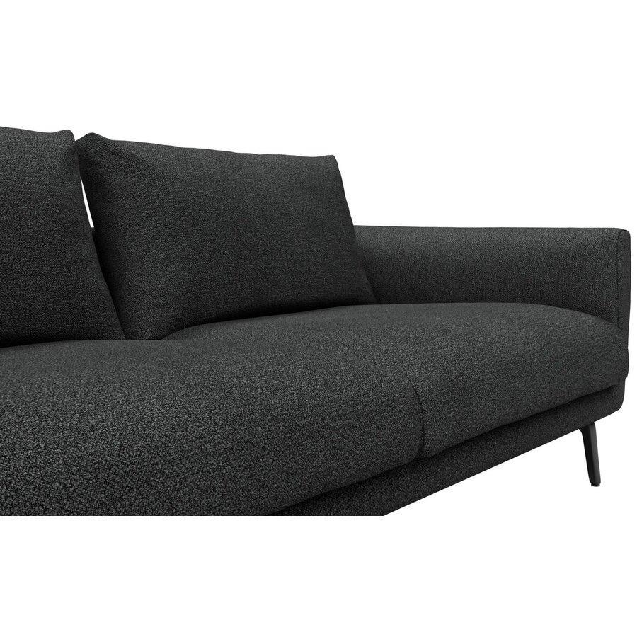 Dalsen 2,5-zits Bank Houtskool Zwart Bouclé Dalsen 2,5-zits Bank Houtskool Zwart Bouclé