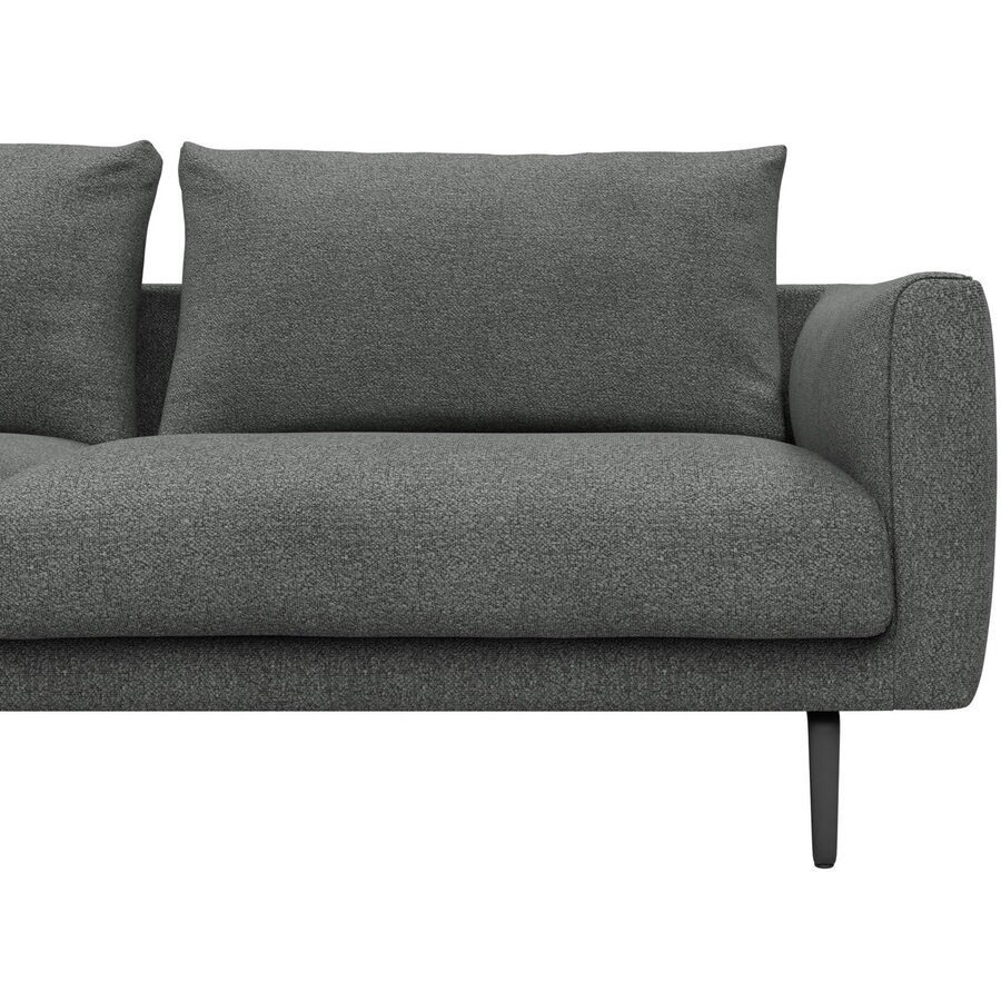 Dalsen 2,5-zits Bank Grijs Bouclé Dalsen 2,5-zits Bank Grijs Bouclé