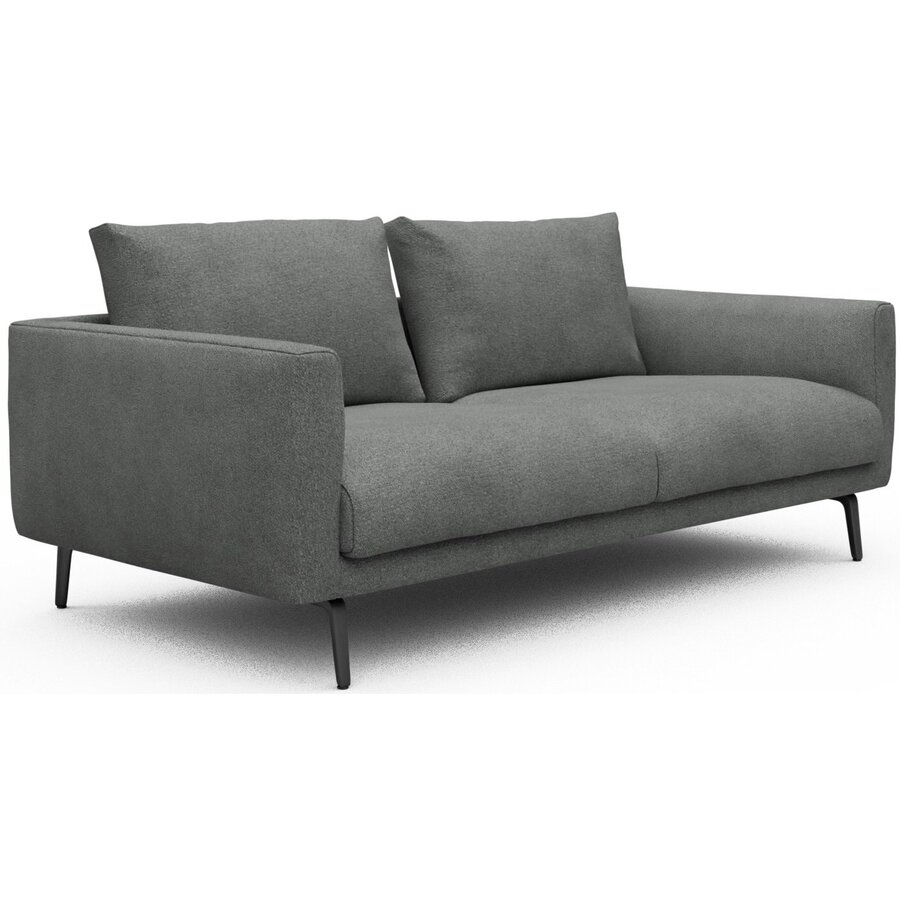 Dalsen 2,5-zits Bank Grijs Bouclé Dalsen 2,5-zits Bank Grijs Bouclé