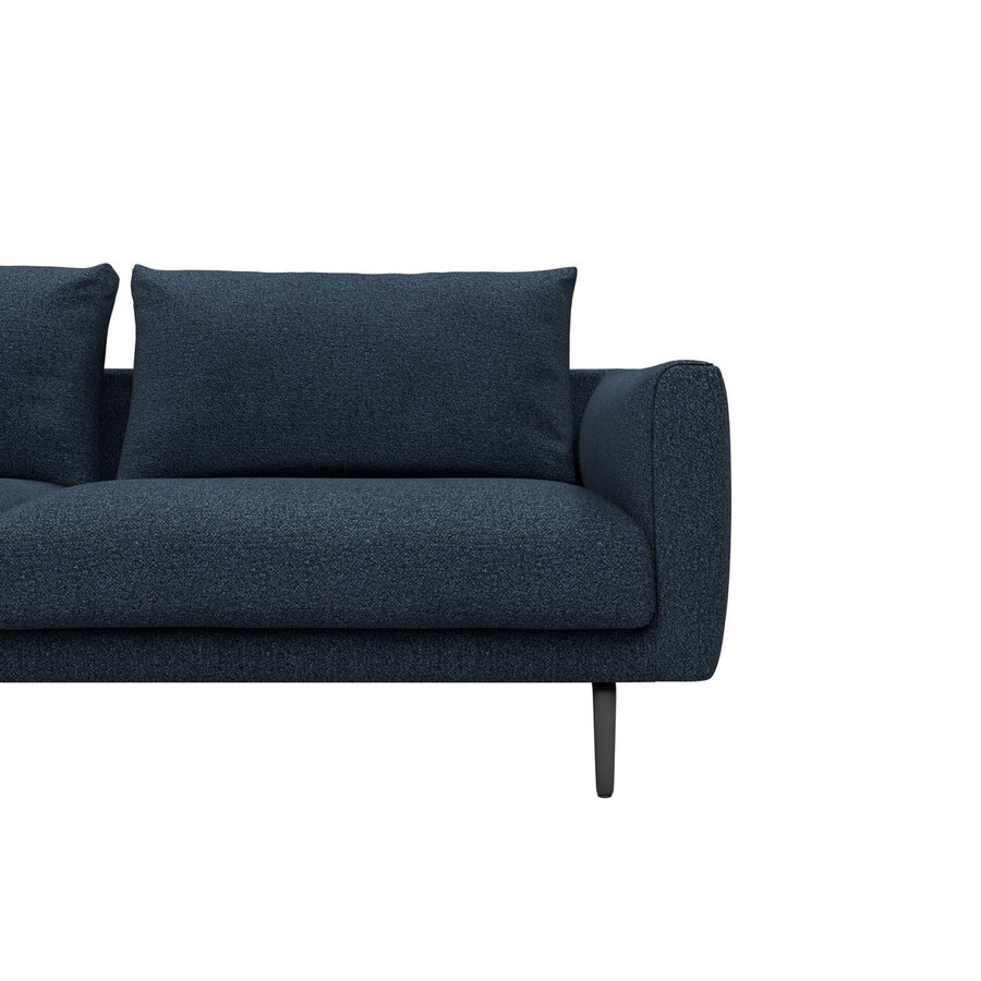 Dalsen 3-zits Bank Blauw Bouclé Dalsen 3-zits Bank Blauw Bouclé