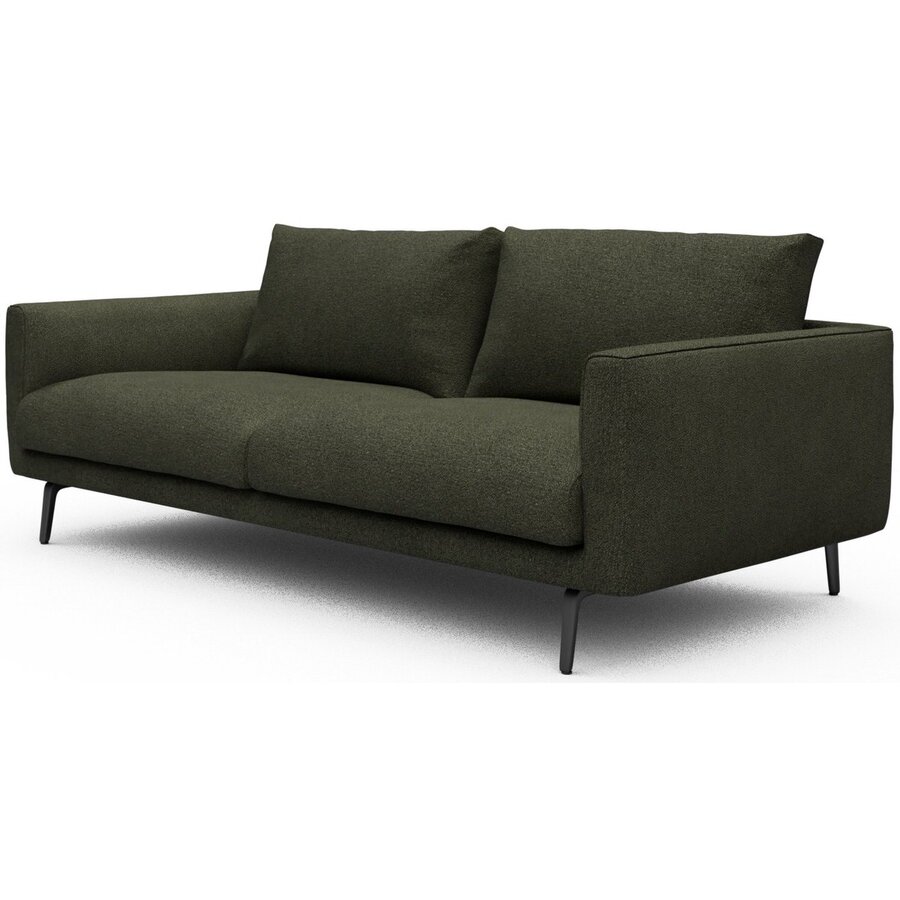 Dalsen 3-zits Bank Bosgroen Bouclé Dalsen 3-zits Bank Bosgroen Bouclé