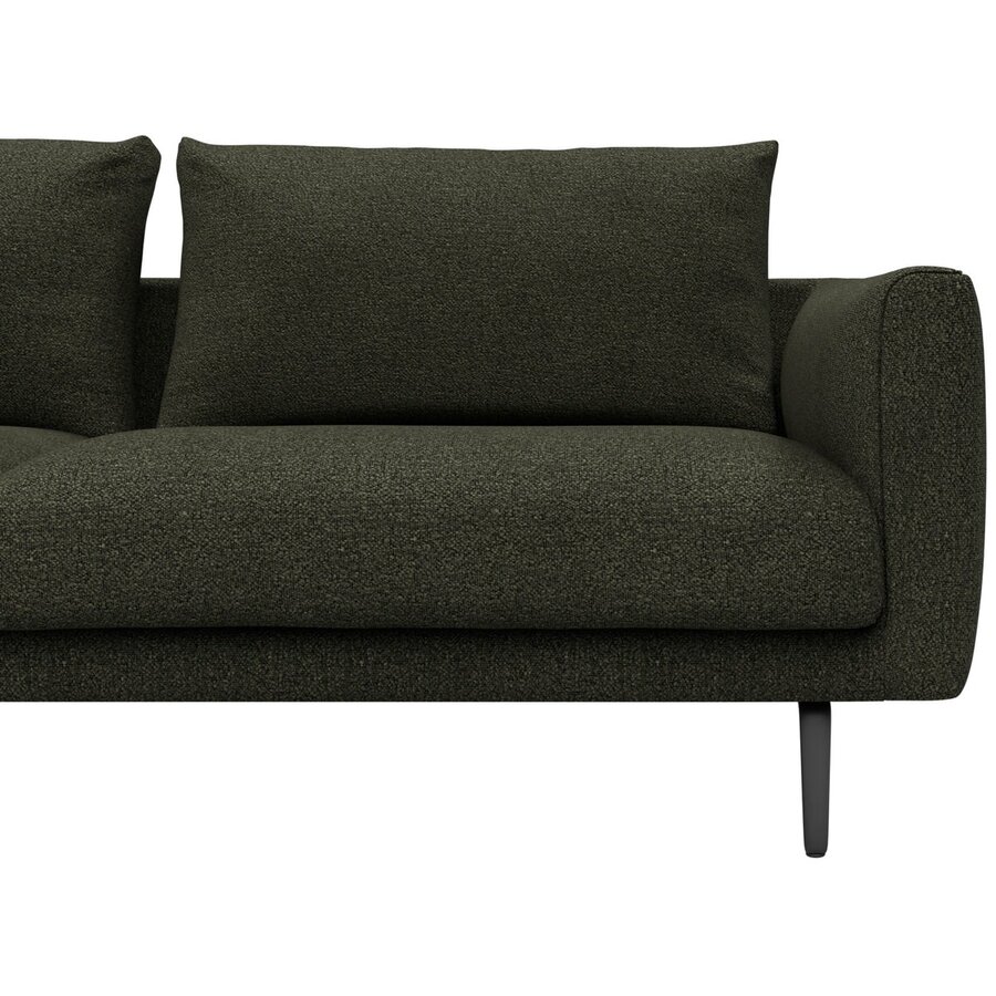 Dalsen 3-zits Bank Bosgroen Bouclé Dalsen 3-zits Bank Bosgroen Bouclé