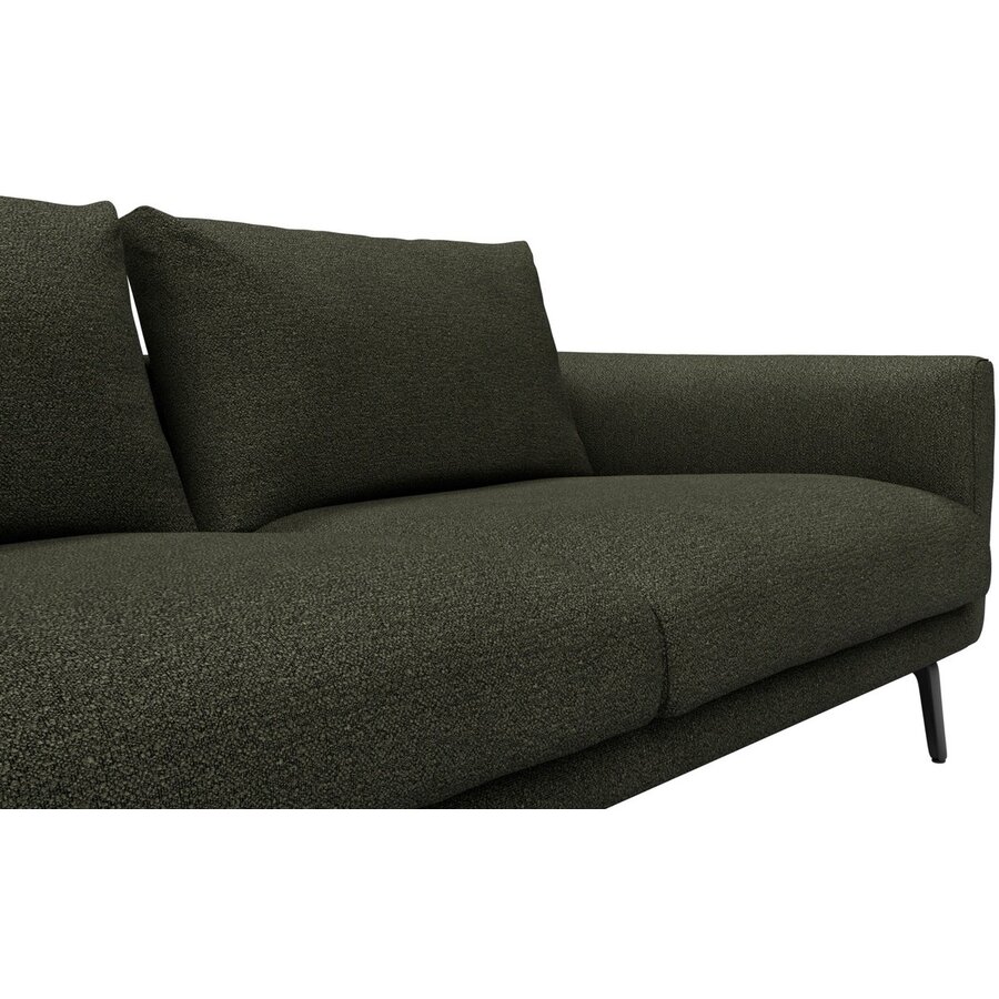 Dalsen 3-zits Bank Bosgroen Bouclé Dalsen 3-zits Bank Bosgroen Bouclé