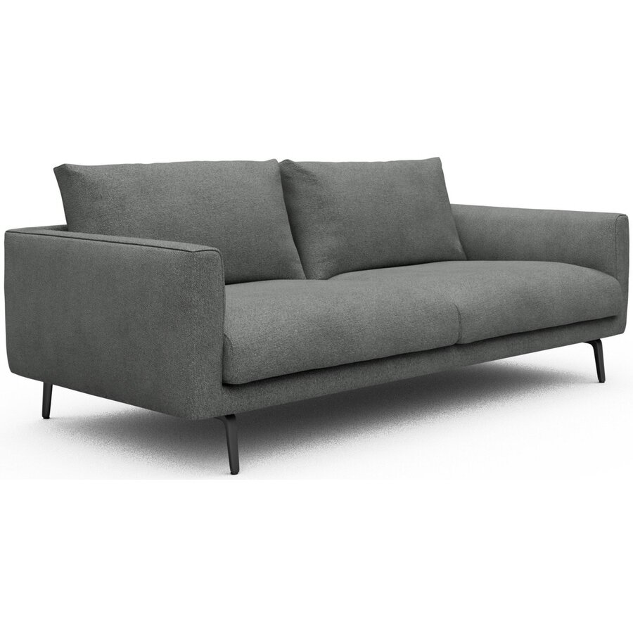 Dalsen 3-zits Bank Grijs Bouclé Dalsen 3-zits Bank Grijs Bouclé