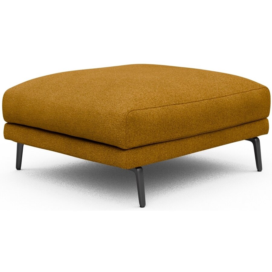 Dalsen Ottoman Oker Bouclé Dalsen Ottoman Oker Bouclé