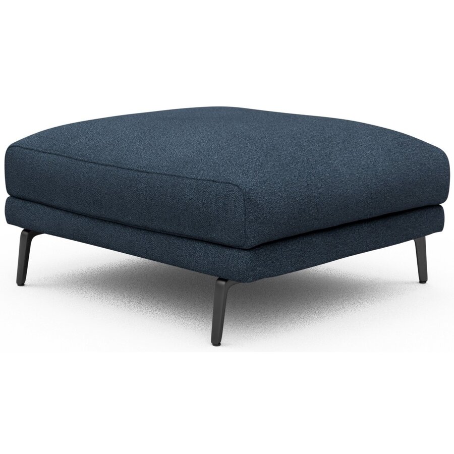 Dalsen Ottoman Blauw Bouclé