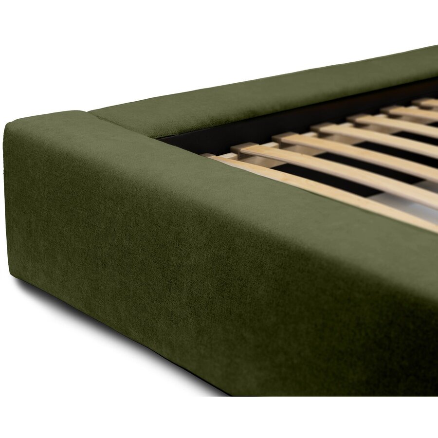 Dallas 180 x 200 cm Gestoffeerd Bed Bosgroen