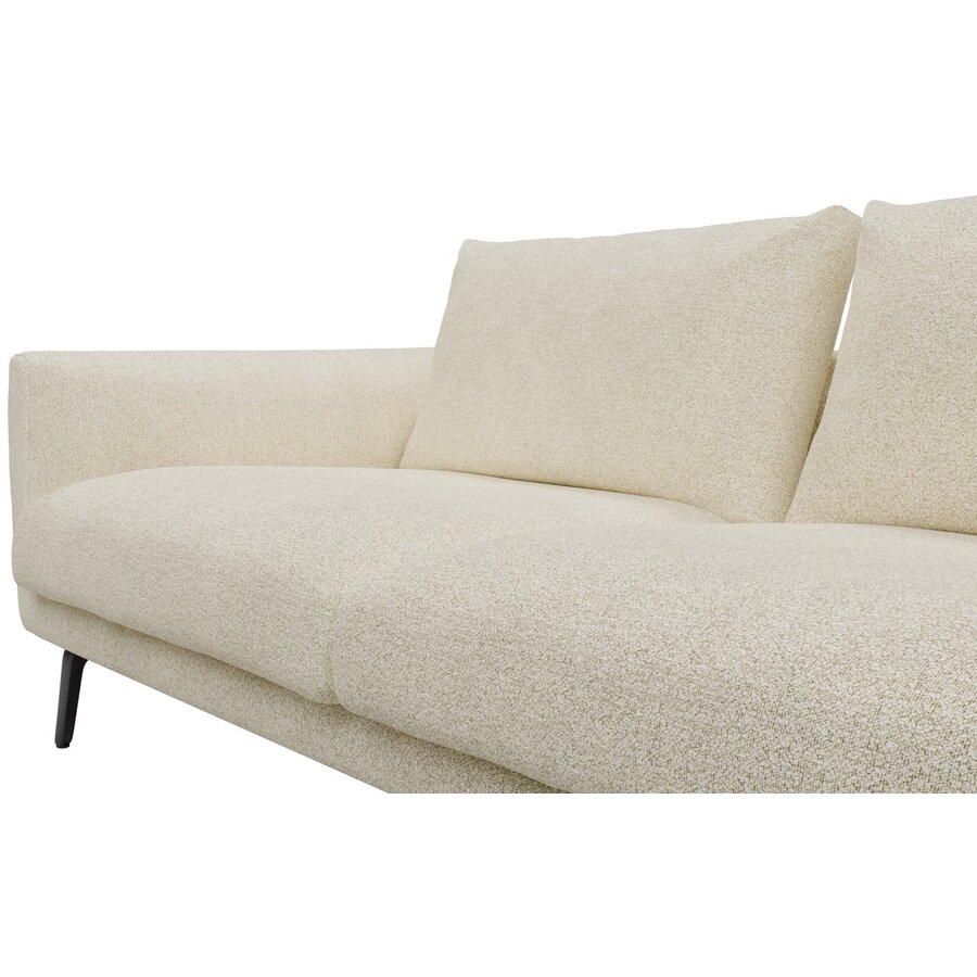 Dalsen 2,5-Zits + Chaise Lounge Gebroken Wit Bouclé Dalsen 2,5-Zits + Chaise Lounge Gebroken Wit Bouclé