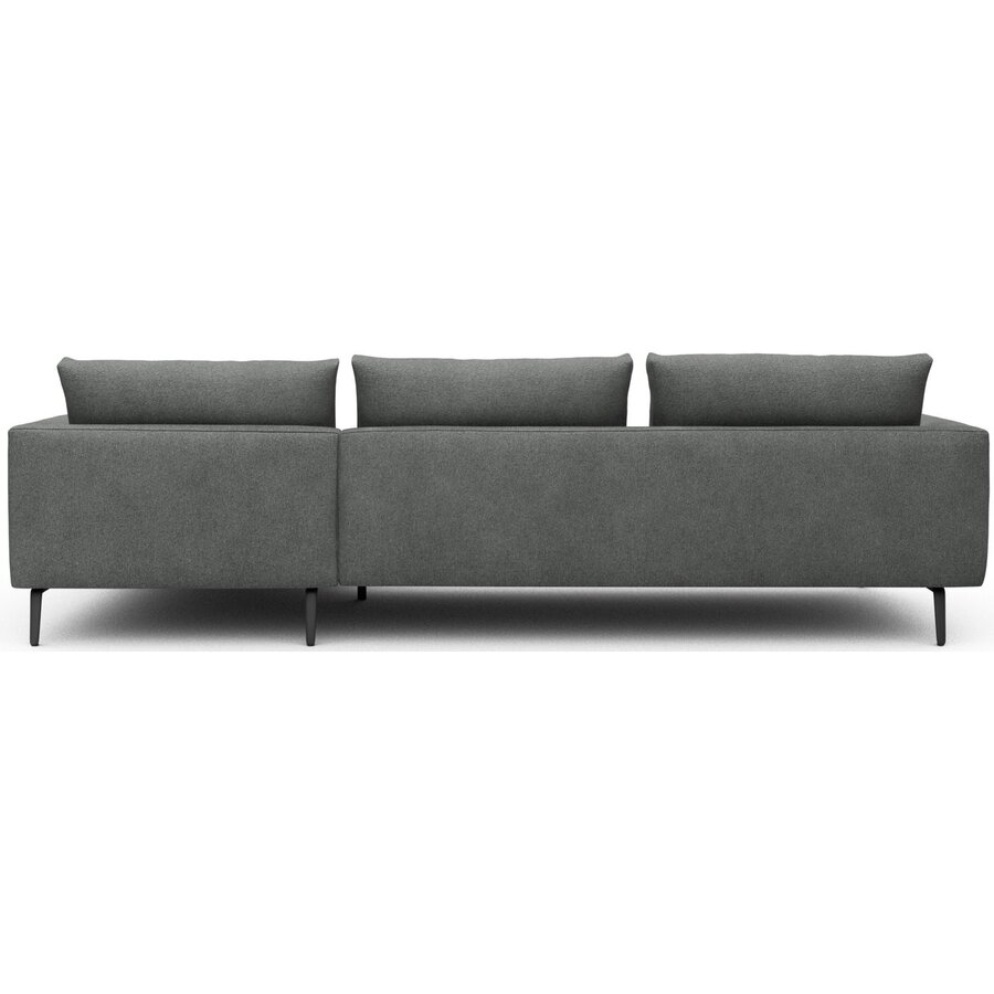 Dalsen 2,5-Zits + Chaise Lounge Grijs  Bouclé