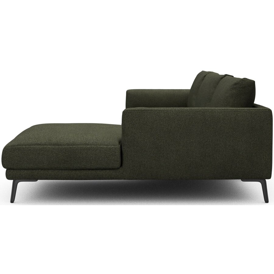Dalsen 2,5-Zits + Chaise Lounge Bosgroen Bouclé Dalsen 2,5-Zits + Chaise Lounge Bosgroen Bouclé