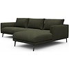 Dalsen 2,5-Zits + Chaise Lounge Bosgroen Bouclé Dalsen 2,5-Zits + Chaise Lounge Bosgroen Bouclé