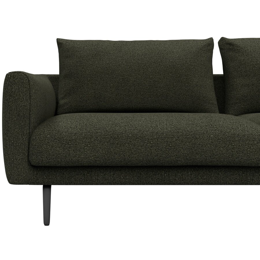 Dalsen 2,5-Zits + Chaise Lounge Bosgroen Bouclé Dalsen 2,5-Zits + Chaise Lounge Bosgroen Bouclé
