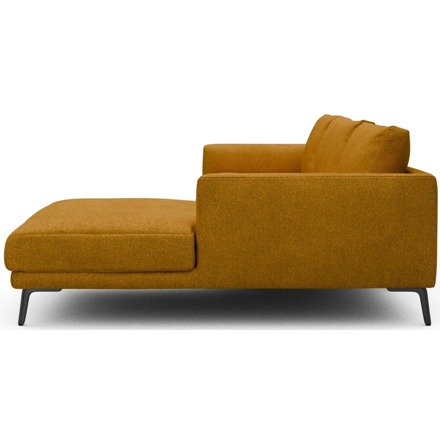 Dalsen 2,5-Zits + Chaise Lounge Oker Bouclé Dalsen 2,5-Zits + Chaise Lounge Oker Bouclé