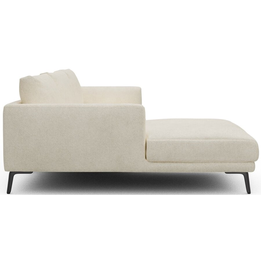 Dalsen Chaise Lounge + 2,5-Zits Gebroken Wit Bouclé Dalsen Chaise Lounge + 2,5-Zits Gebroken Wit Bouclé