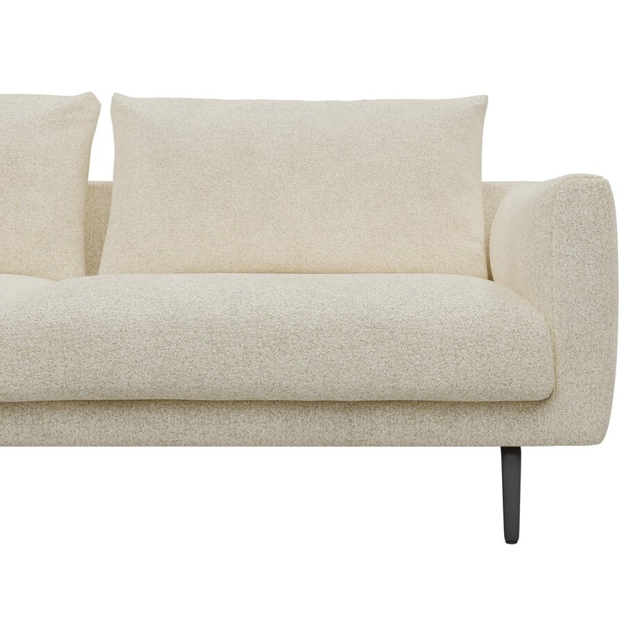 Dalsen Chaise Lounge + 2,5-Zits Gebroken Wit Bouclé Dalsen Chaise Lounge + 2,5-Zits Gebroken Wit Bouclé