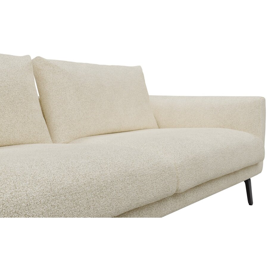Dalsen Chaise Lounge + 2,5-Zits Gebroken Wit Bouclé Dalsen Chaise Lounge + 2,5-Zits Gebroken Wit Bouclé
