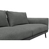 Dalsen Chaise Lounge + 2,5-Zits Grijs Bouclé