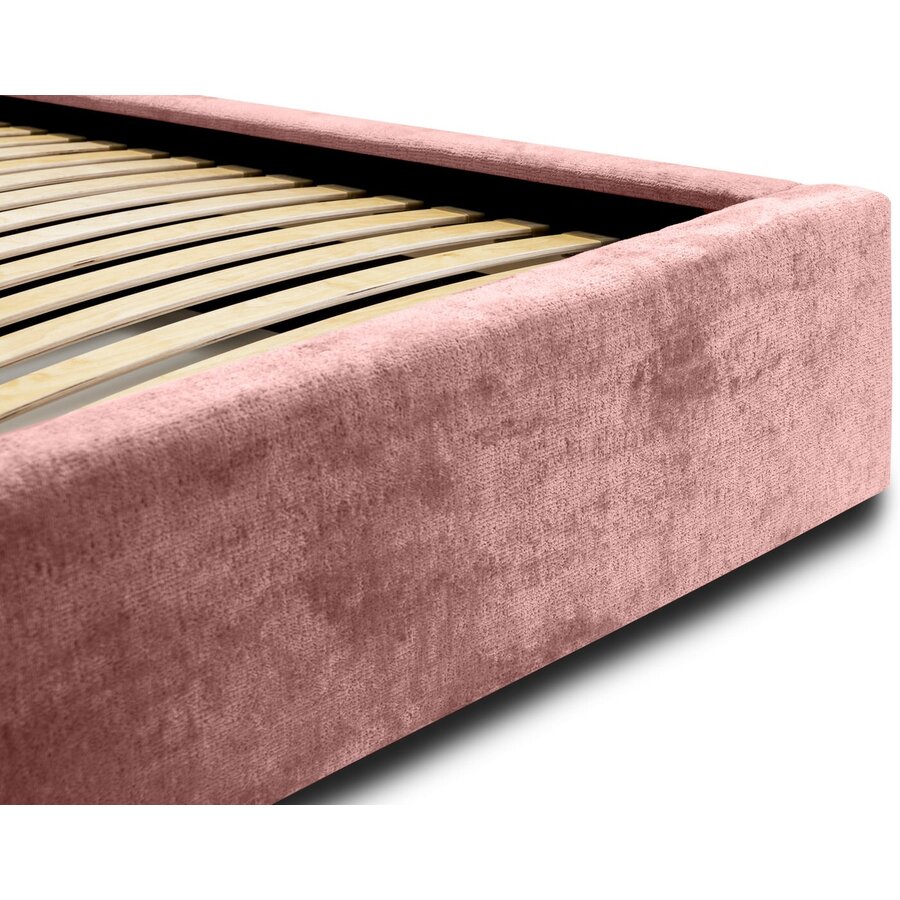 Vegas 180 x 200 cm Gestoffeerd Bed Stoffig Roze Vegas 180 x 200 cm Gestoffeerd Bed Stoffig Roze