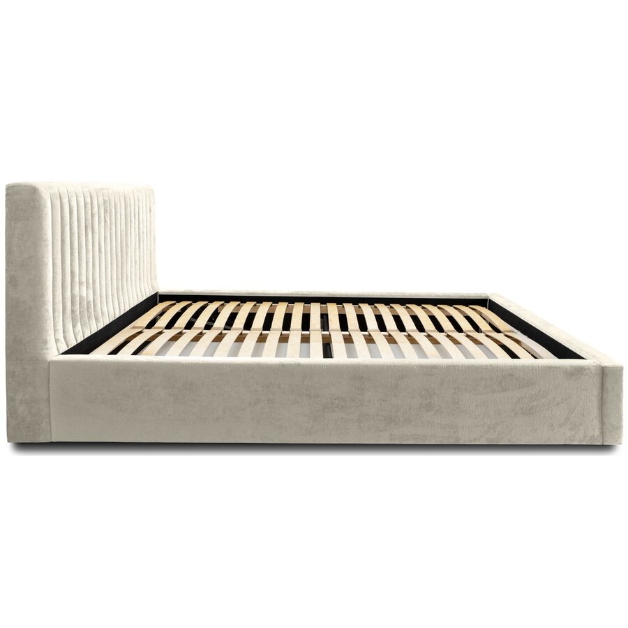 Vegas 140 x 200 cm Gestoffeerd Bed Creme Vegas 140 x 200 cm Gestoffeerd Bed Creme