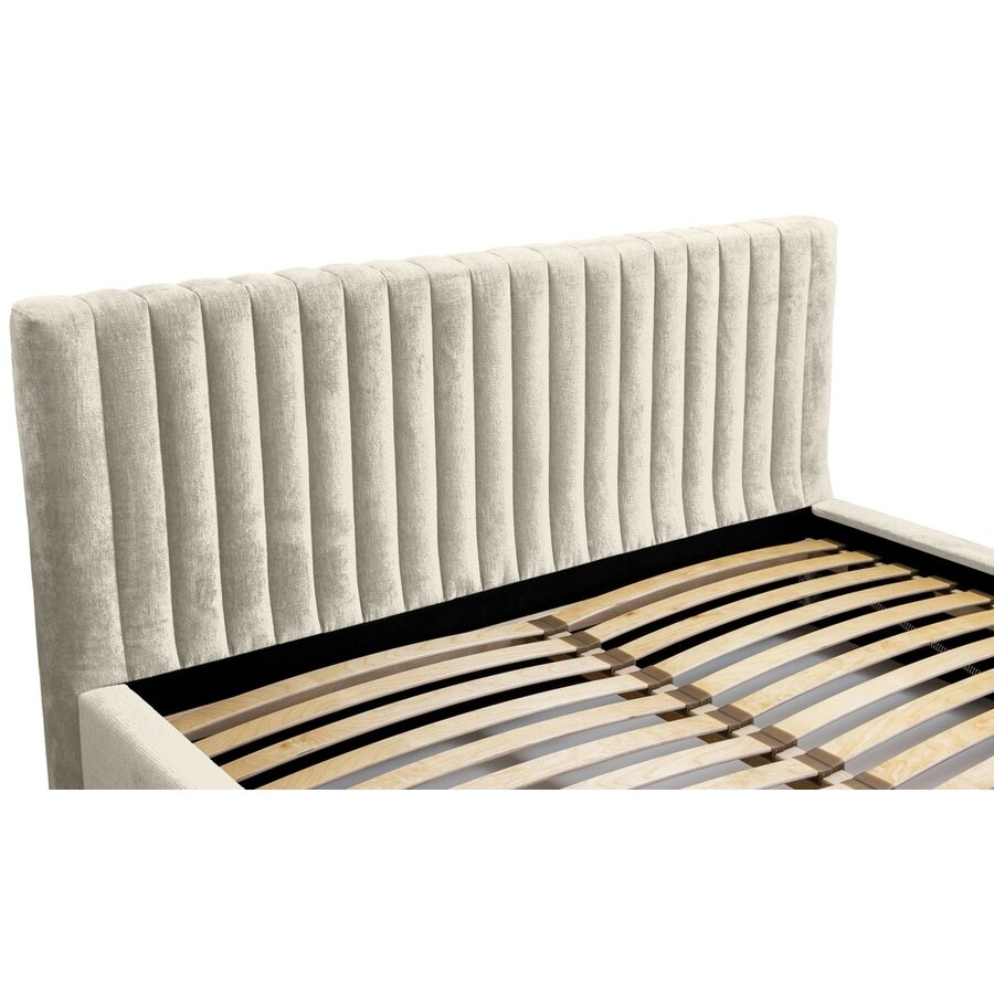 Vegas 180 x 200 cm Gestoffeerd Bed Creme Vegas 180 x 200 cm Gestoffeerd Bed Creme
