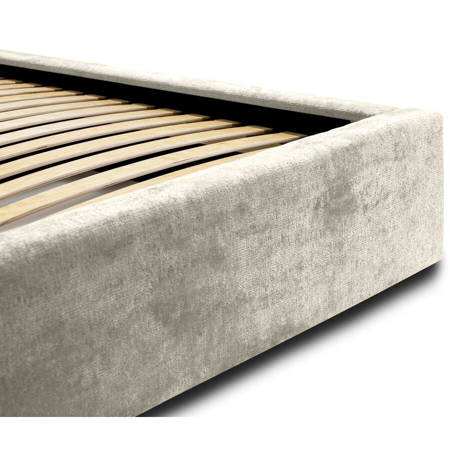 Vegas 160 x 200 cm Gestoffeerd Bed Creme Vegas 160 x 200 cm Gestoffeerd Bed Creme