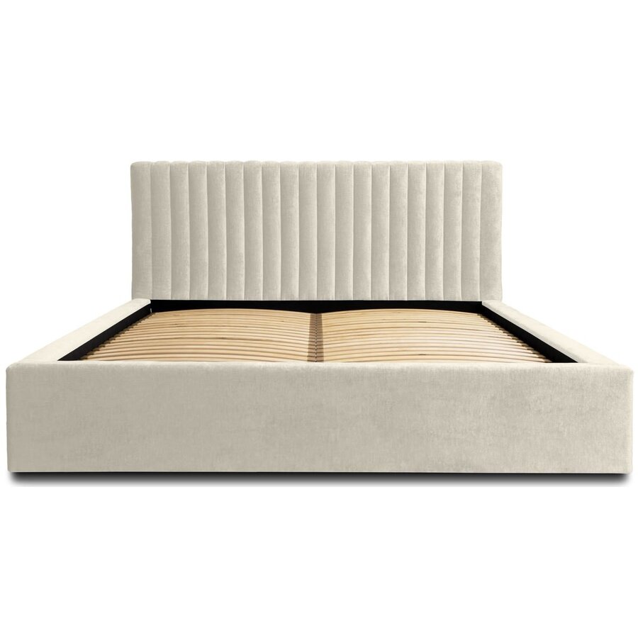 Vegas 180 x 200 cm Gestoffeerd Bed Creme Vegas 180 x 200 cm Gestoffeerd Bed Creme