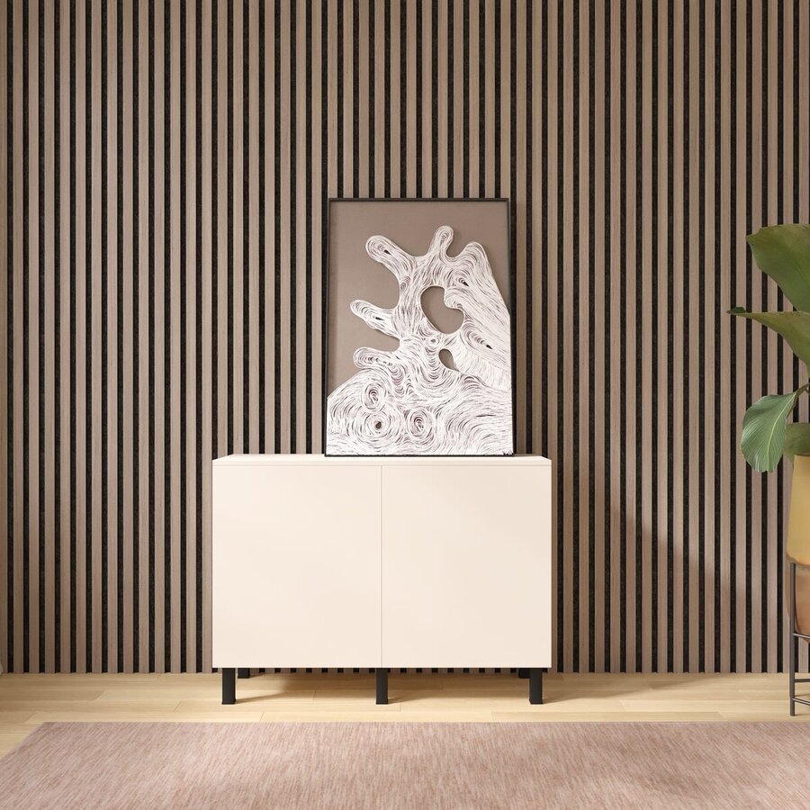 Turin Ayaya 120 cm Dressoir Magnolia Turin Ayaya 120 cm Dressoir Magnolia