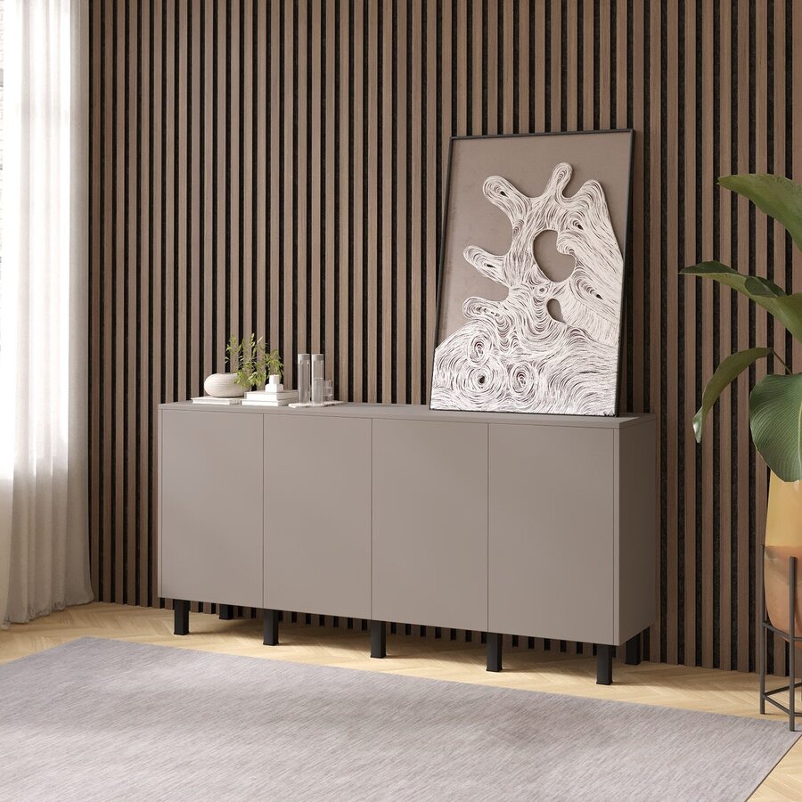 Turin Ayaya 183 cm Dressoir Taupe