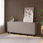 Artego Design Turin Ayaya 203 cm Dressoir Taupe Artego Design Turin Ayaya 203 cm Dressoir Taupe