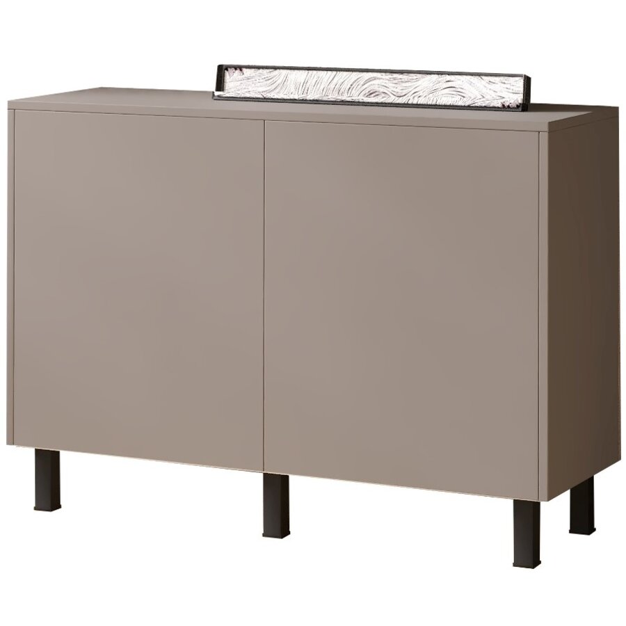 Turin Ayaya 123 cm Dressoir Taupe Turin Ayaya 123 cm Dressoir Taupe