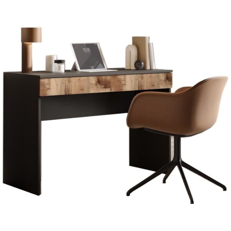 Smile Nero/Pero Bureautafel 110 cm Smile Nero/Pero Bureautafel 110 cm