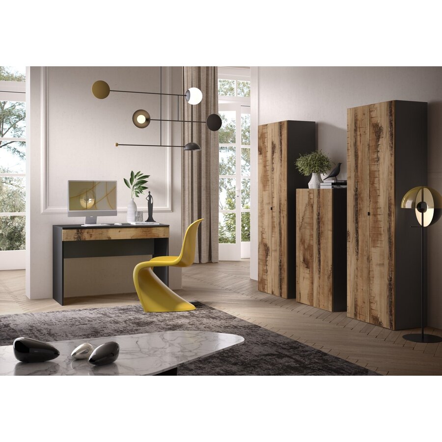 Smile Nero/Pero Bureautafel 110 cm Smile Nero/Pero Bureautafel 110 cm