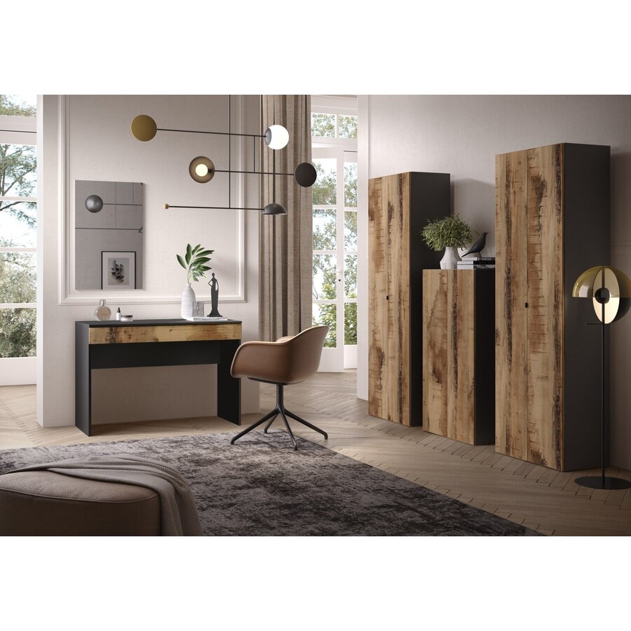 Smile Nero/Pero Bureautafel 110 cm Smile Nero/Pero Bureautafel 110 cm