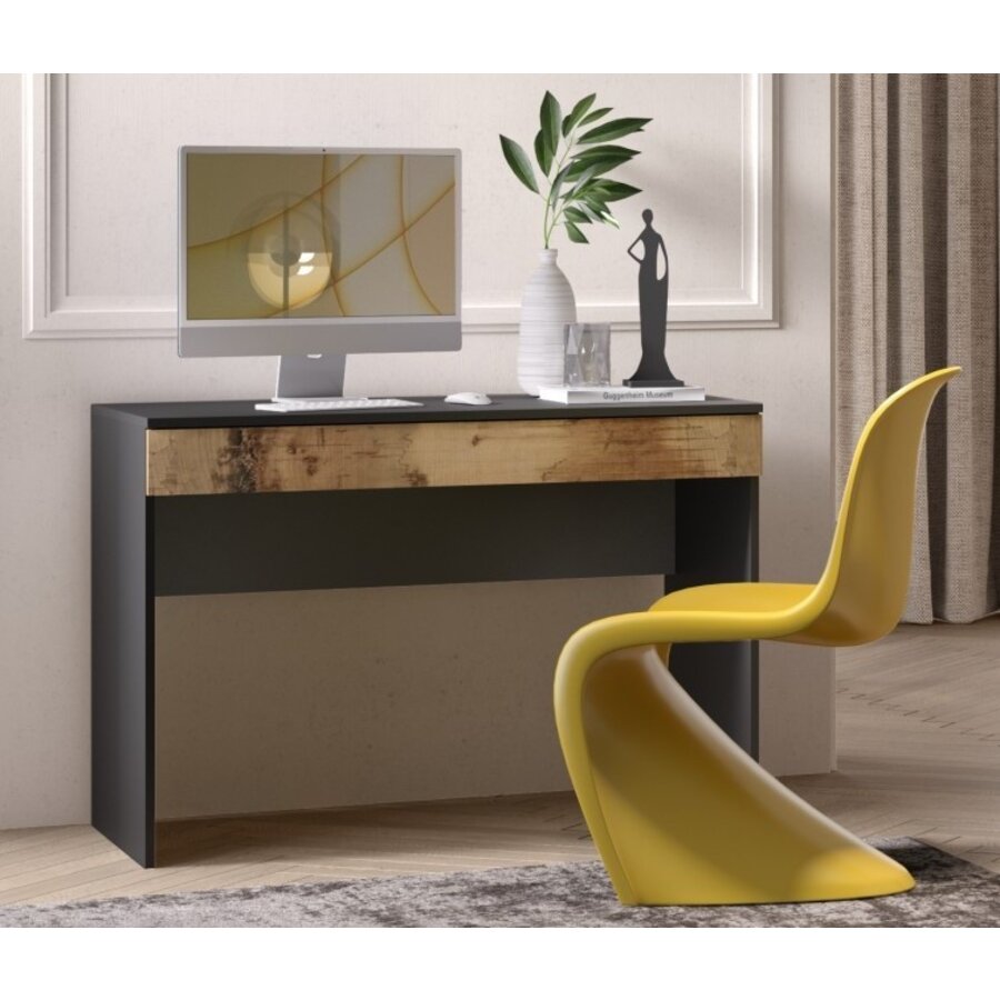 Smile Nero/Pero Bureautafel 110 cm Smile Nero/Pero Bureautafel 110 cm