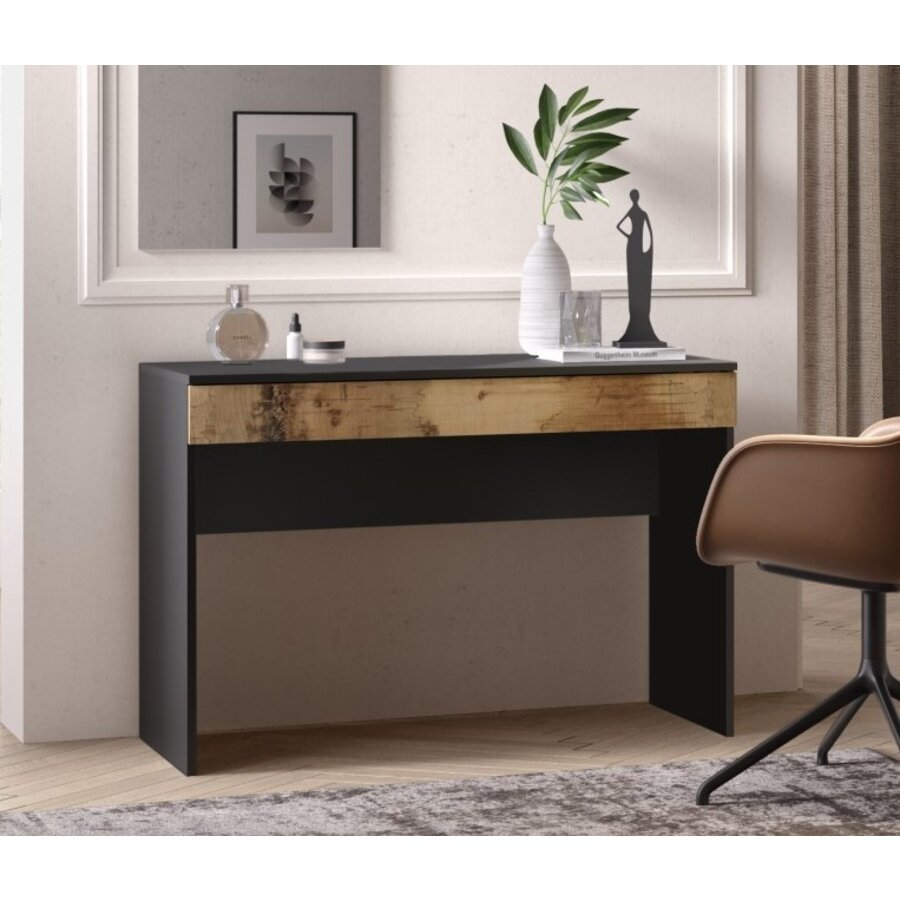 Smile Nero/Pero Bureautafel 110 cm Smile Nero/Pero Bureautafel 110 cm