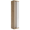 Hamburg HG Wit / Eiken Badkamerkast 1-Deur 4-Planken - Copy
